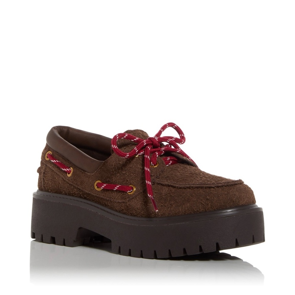 Jeffery Campbell platform boat loafers NEW